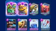 Clash Royale Sparky Goblin Phoenix deck (Image via Supercell)